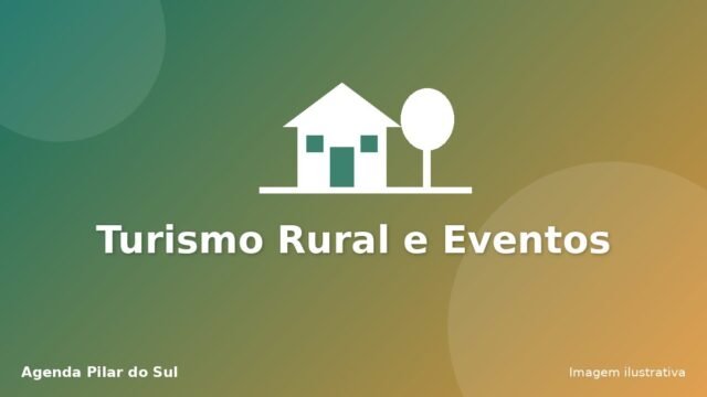 Imagem ilustrativa da categoria – Agenda Pilar do Sul