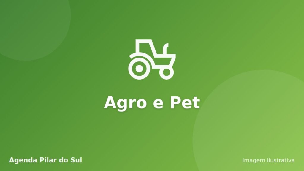 Imagem ilustrativa - agro e pet