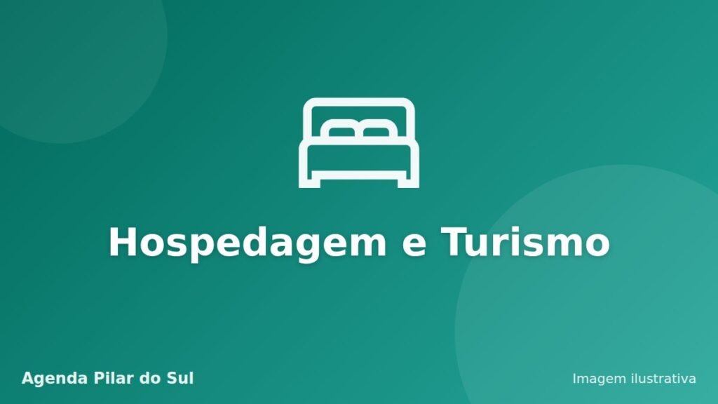 Imagem ilustrativa - hospedagem e turismo