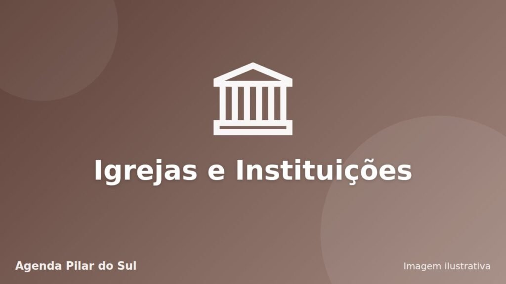 Imagem ilustrativa - igrejas e instituicoes