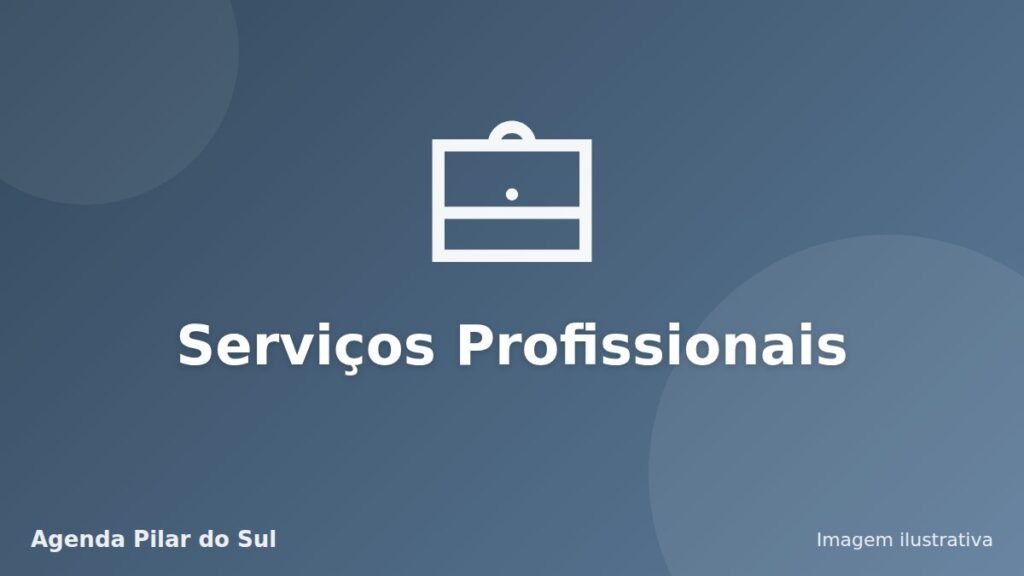 Imagem ilustrativa - servicos profissionais