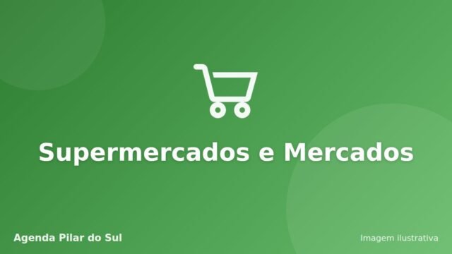 Imagem ilustrativa - supermercados e mercados