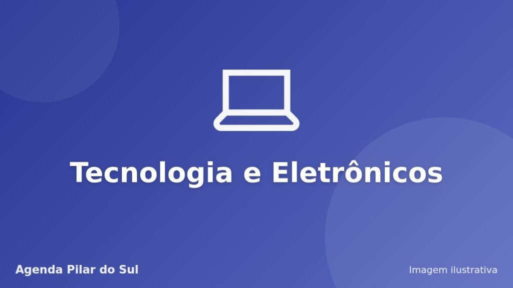 Imagem ilustrativa - tecnologia e eletronicos