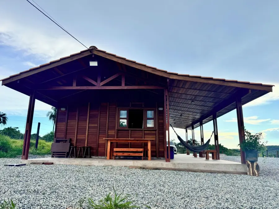 charming wooden house in sitio tardezinha de pilar