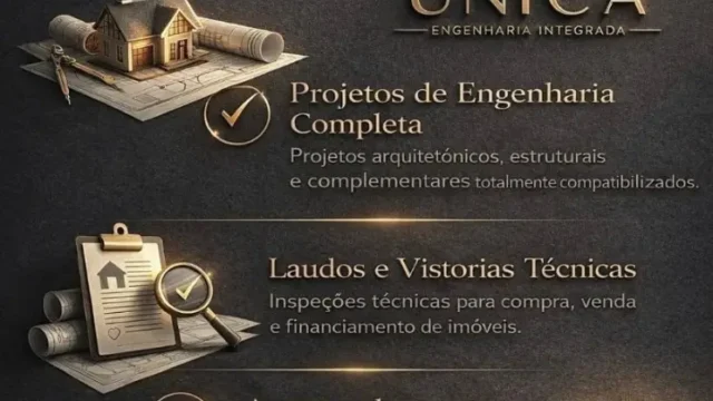 unica engenharia integrada—projetos laudos e regularizacoes
